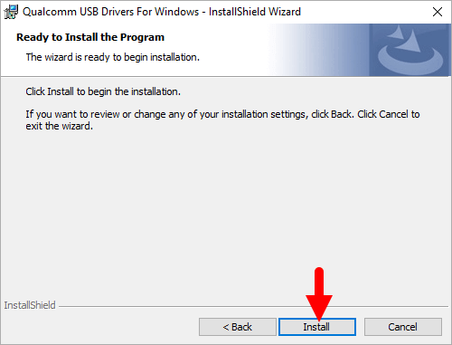Qualcomm USB Driver Install