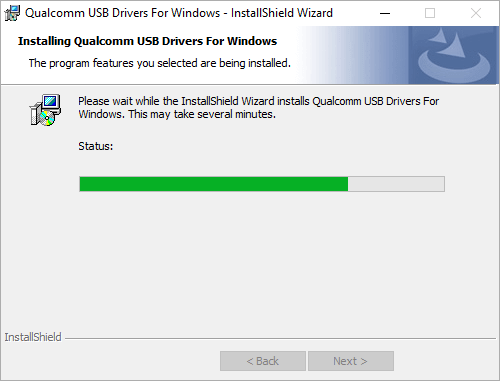 Qualcomm USB Driver Installing